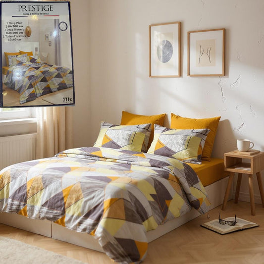 Parure de drap 4 pièces confort et douceur - Préstige -