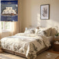 Parure de couette 3 pièces 100% coton