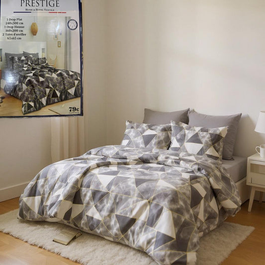Parure de drap 4 pièces confort et douceur - Préstige -