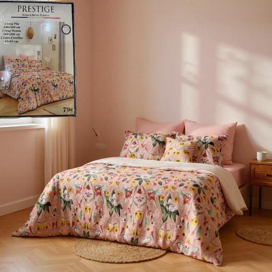 Parure de drap 4 pièces confort et douceur - Préstige -